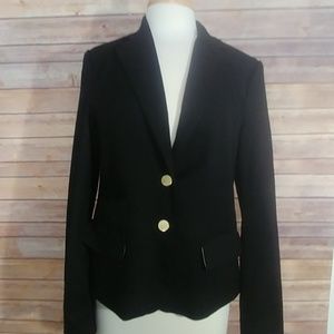 Anthropologie Cartonnier Black Blazer two button medium